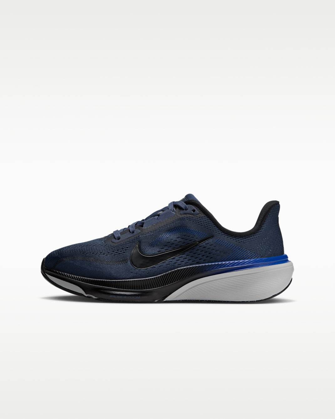 Nike Pegasus 42 Big Kids' Road Running Shoes - Dark Slate/Grey Mist/Racer Blue/Black