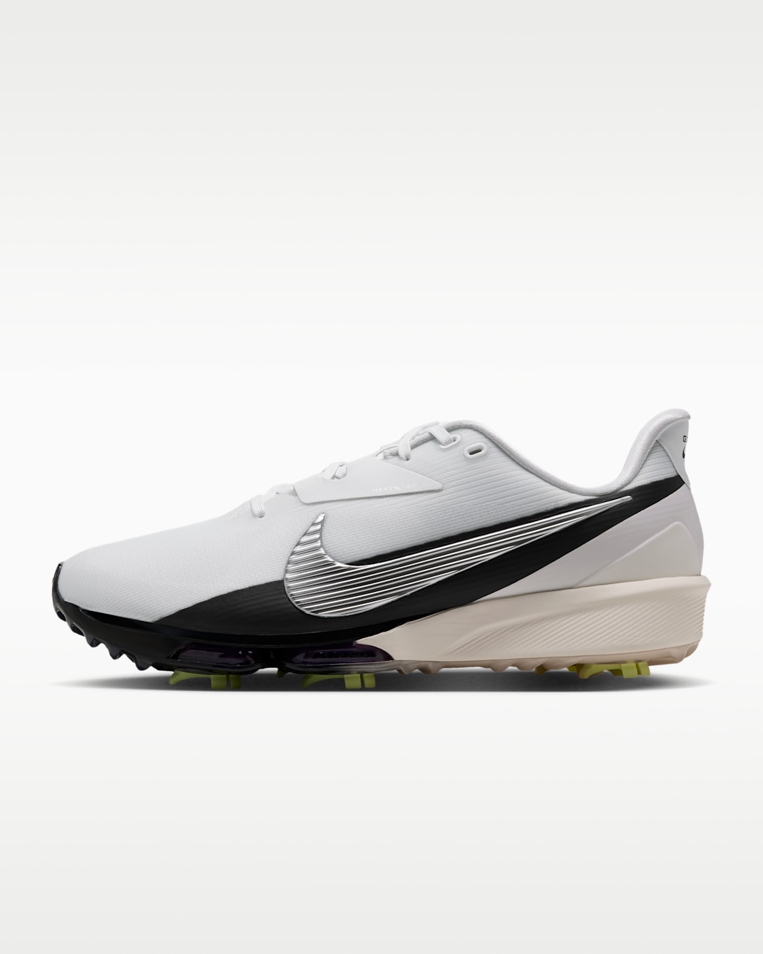 Nike NEXT% TOUR 3 Golfschuh - Weiß/Action Grape/Schwarz/Metallic Silver