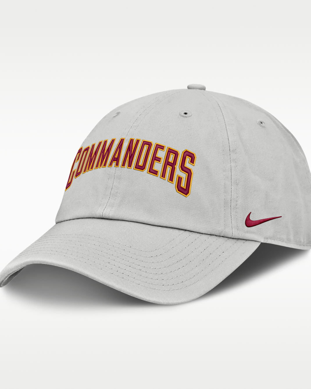 Washington Commanders Primetime Club Arched Men's Nike NFL Adjustable Hat - Grey