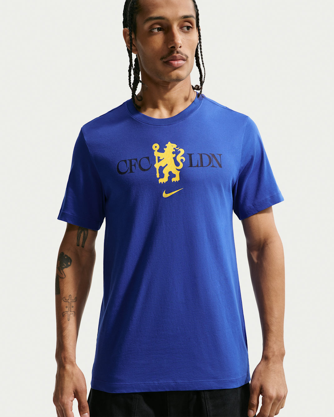 Chelsea F.C. Men's Nike Football T-Shirt - Rush Blue