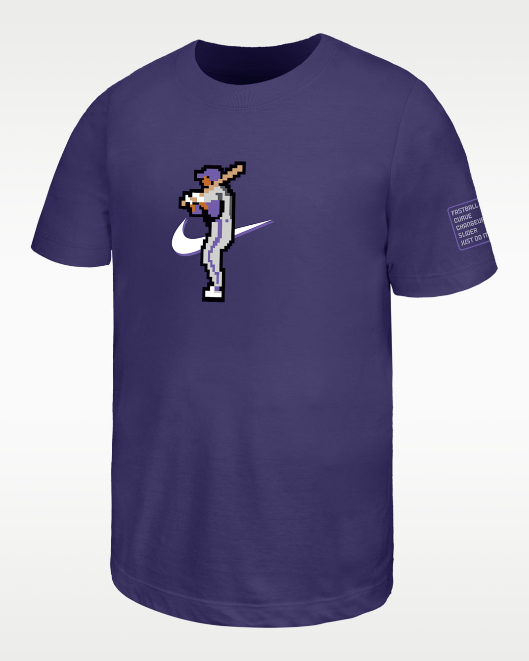 Nike Big Kids' (Boys') Baseball T-Shirt - New Orchid