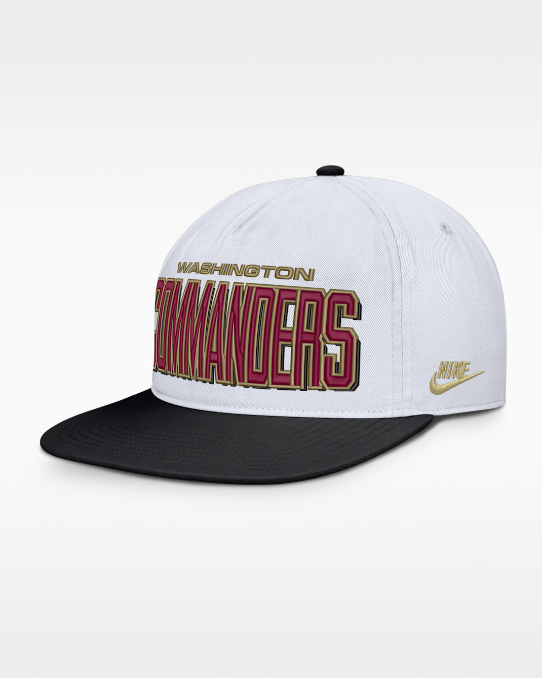 Gorra ajustable Nike de la NFL para hombre Washington Commanders Pro - Blanco