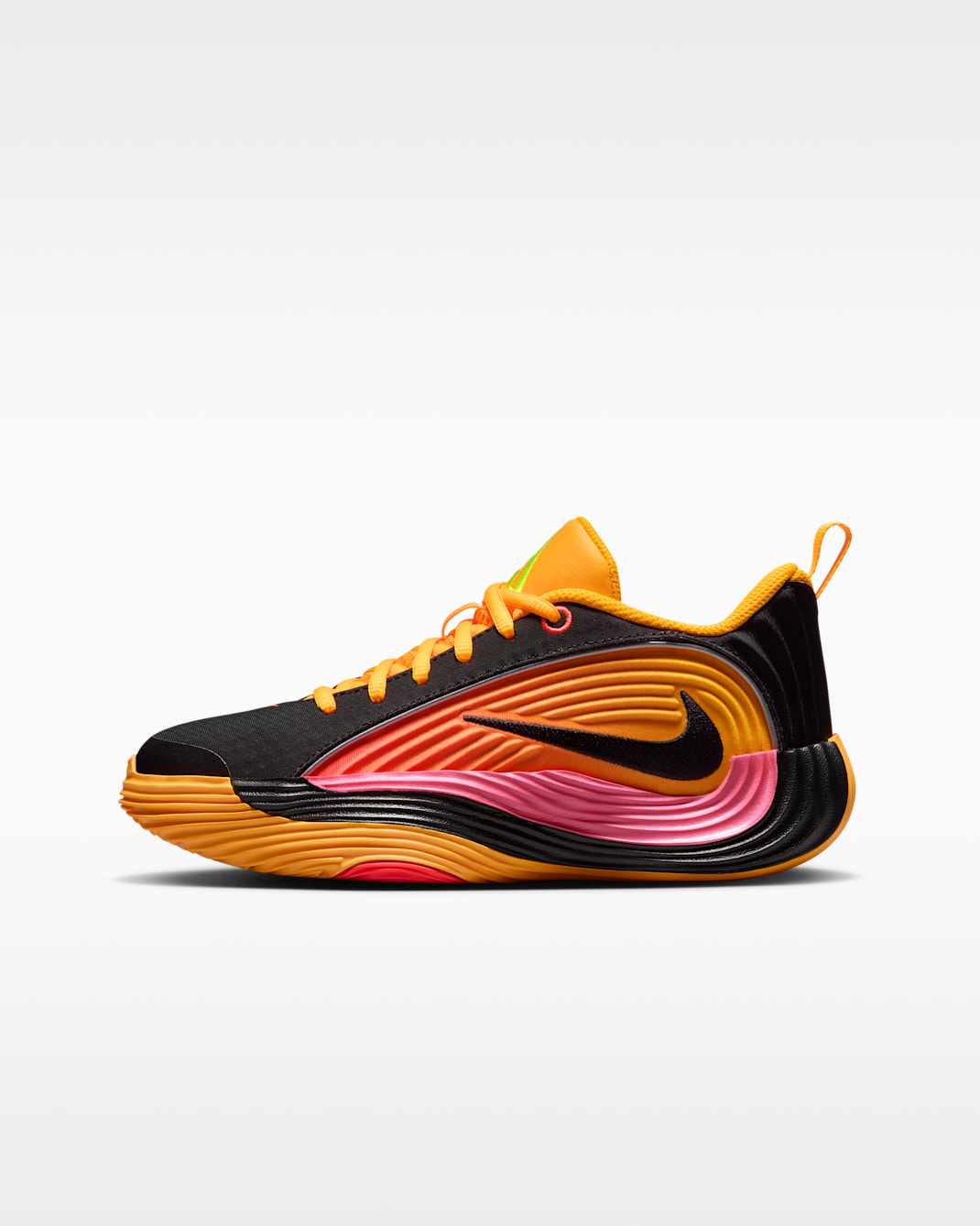 Giannis Immortality 5 大童籃球鞋 - Laser Crimson/Laser Orange/黑色/Metallic Silver