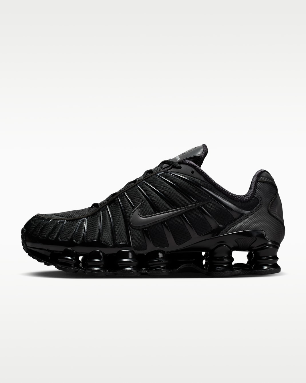 Nike Shox TL Men's Shoes with Reflective Accents - Black/Metallic Silver/Light Lemon Twist/Multi-Color