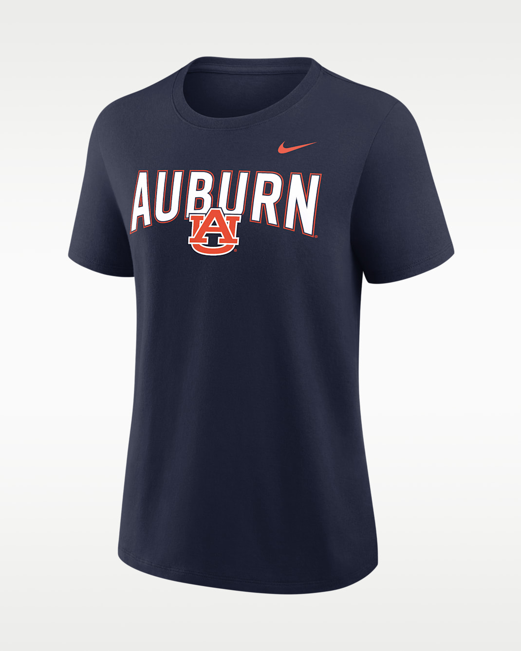 Auburn Arch Logo Women's Nike College T-Shirt - Navy