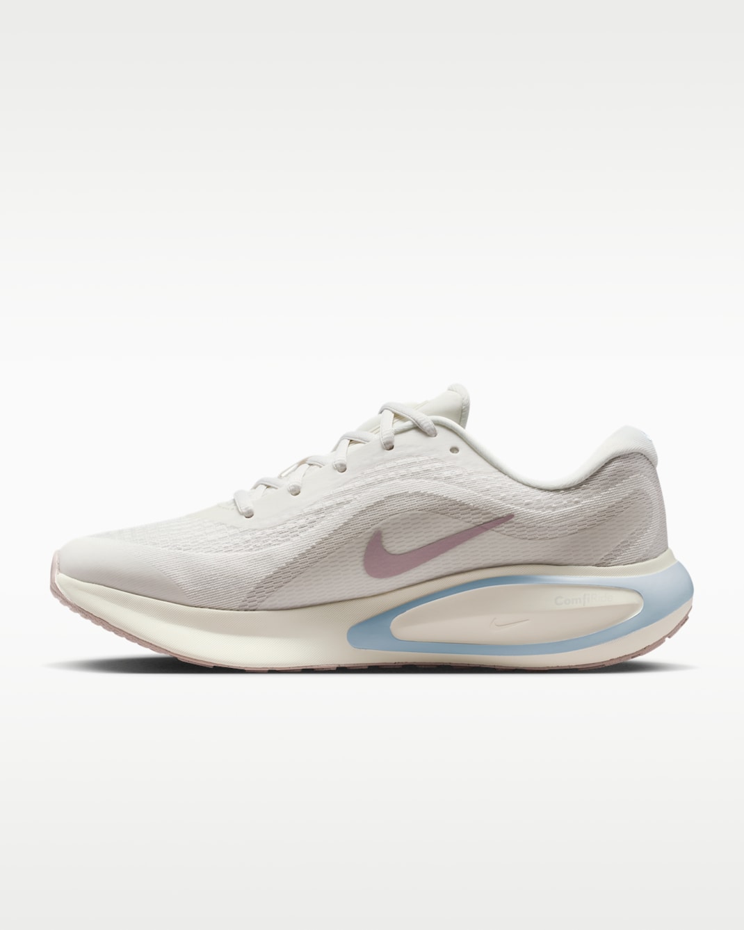 Nike Journey Run Women's Road Running Shoes - Sail/White/Hydrogen Blue/Particle Rose