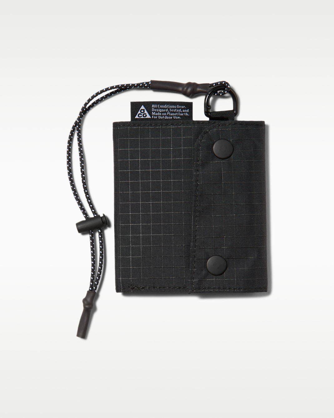 ACG Ultralight Fold Wallet - Black/White
