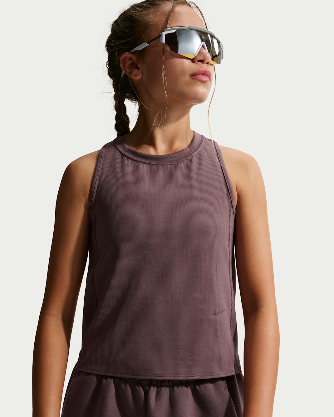 Camiseta de tirantes de tejido Knit Dri-FIT para niña Nike MAVN - Tatuaje/Tatuaje/Tatuaje