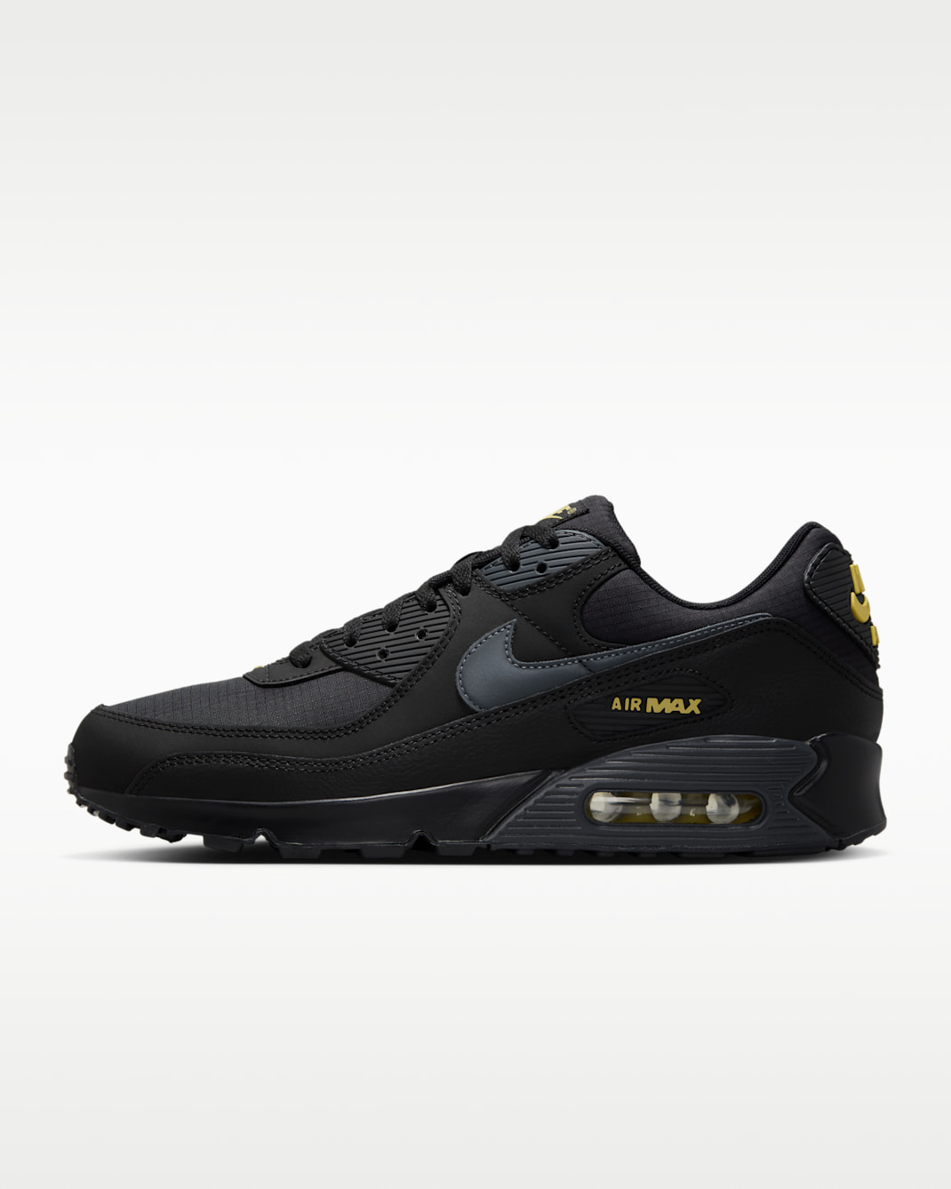Nike Air Max 90 Schuh (Herren) - Schwarz/Anthracite/Buff Gold