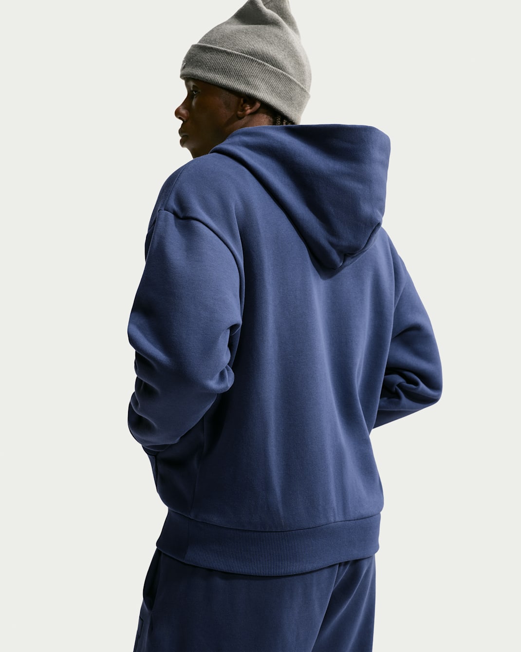 Nike Solo Fleece Men's Loose Full-Zip Hoodie