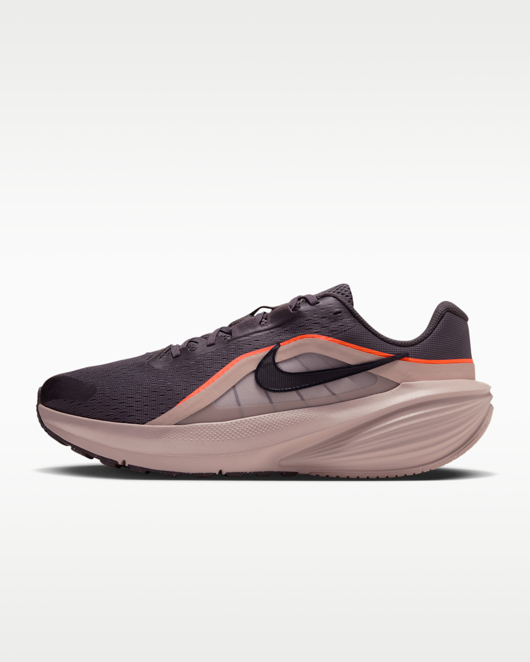 Nike Downshifter 14 Men's Road Running Shoes (Wide) - Medium Ash/Cream II/Total Orange/Black