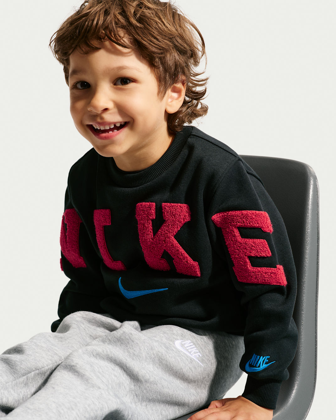 Nike Club Toddler Chenille Fleece Crew