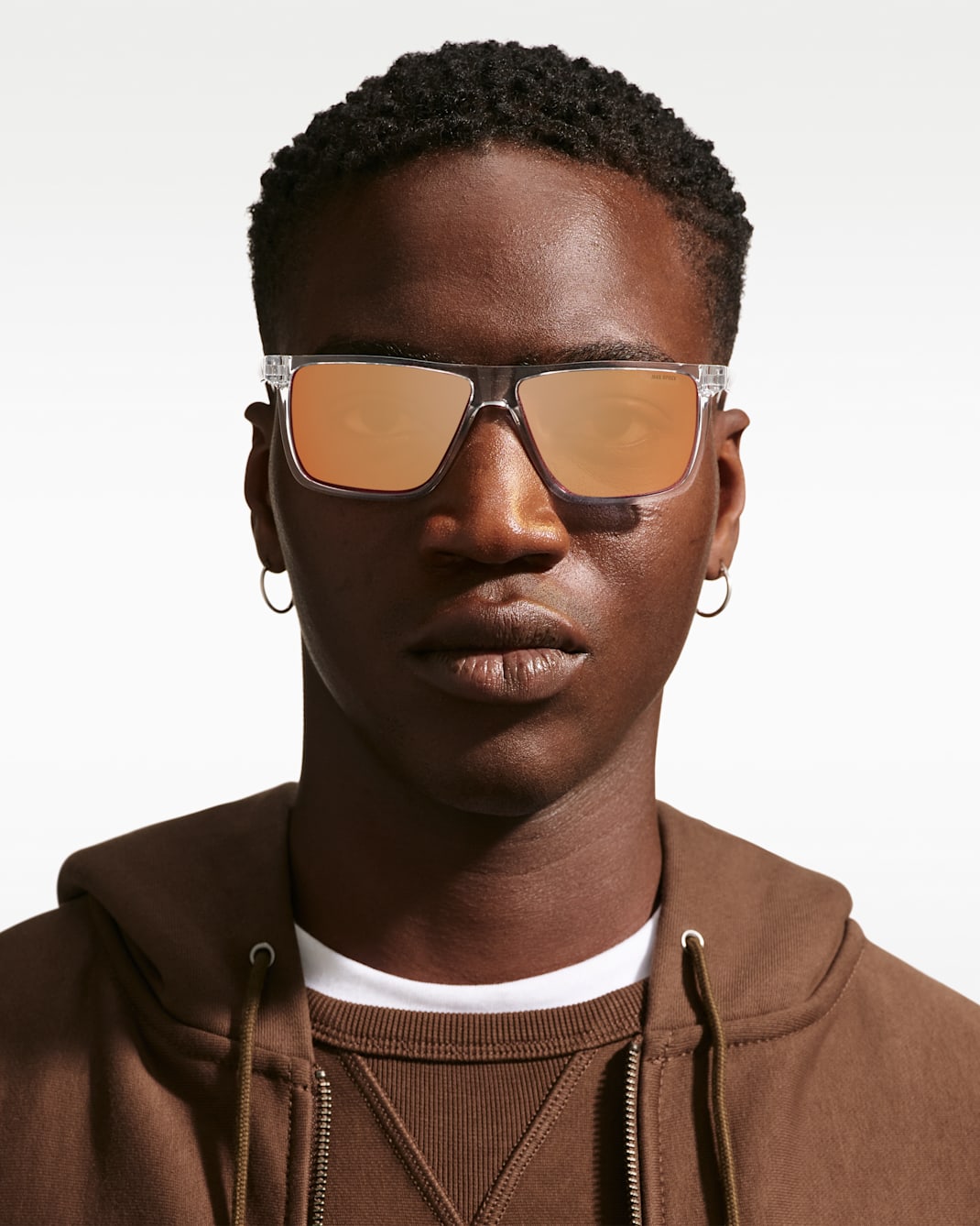 Nike Blaze Polarized Sunglasses - Clear/Red