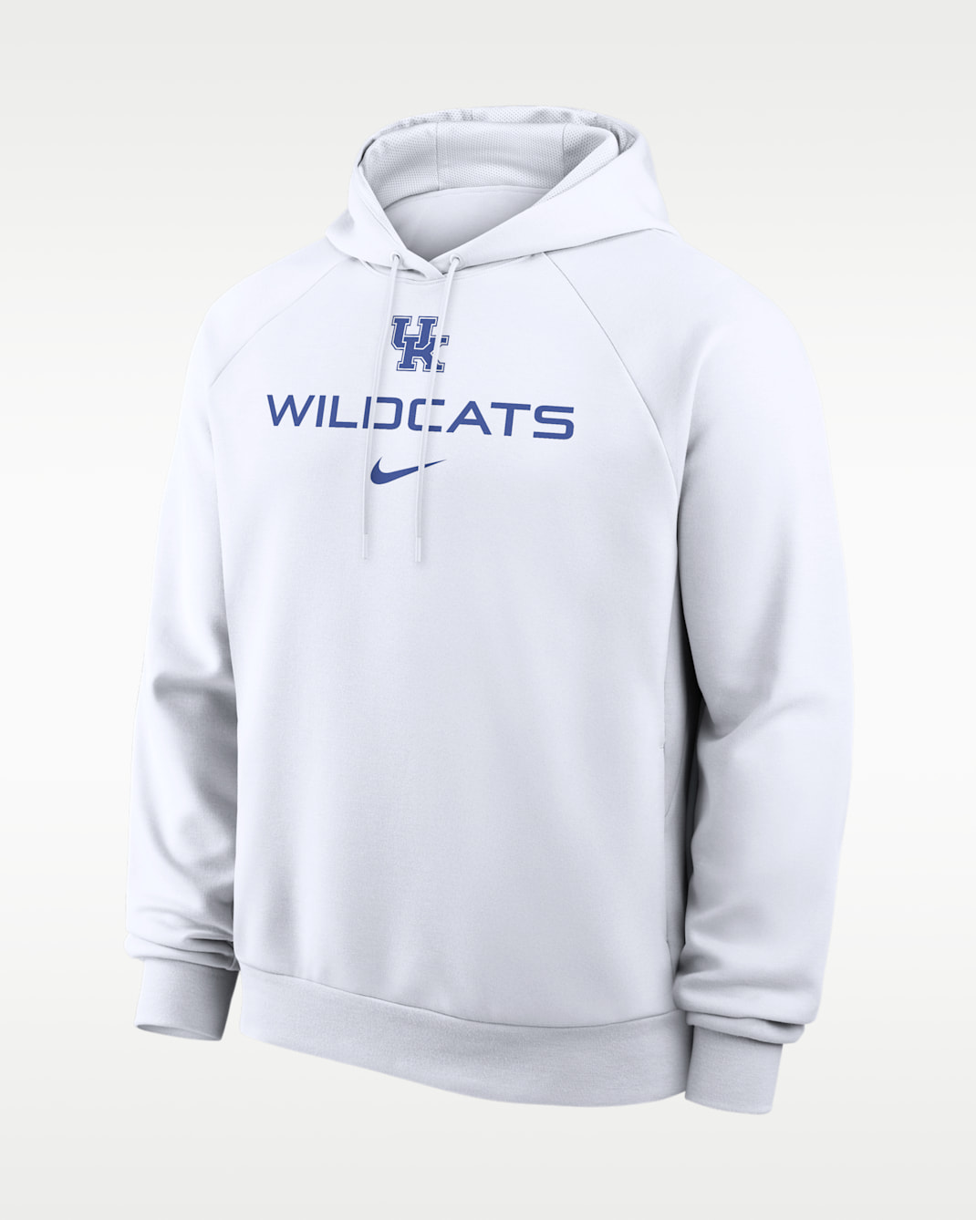 Kentucky Premium Performance Men's Nike Dri-FIT College Pullover Hoodie - White