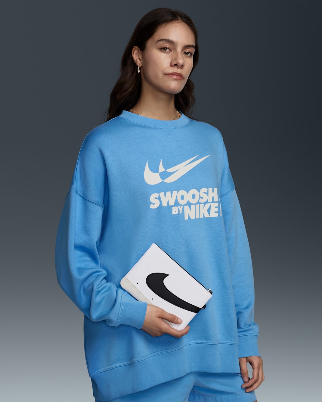 Bolsito de mano Nike Icon Blazer - Blanco