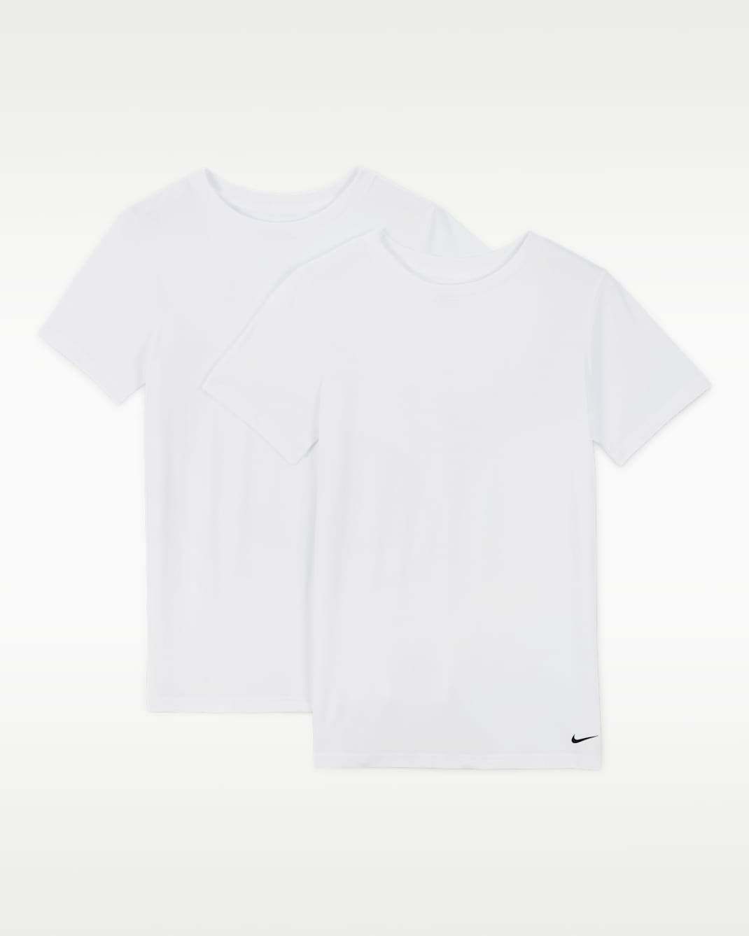 Nike Big Kids' Crew Undershirt (2-Pack) - White