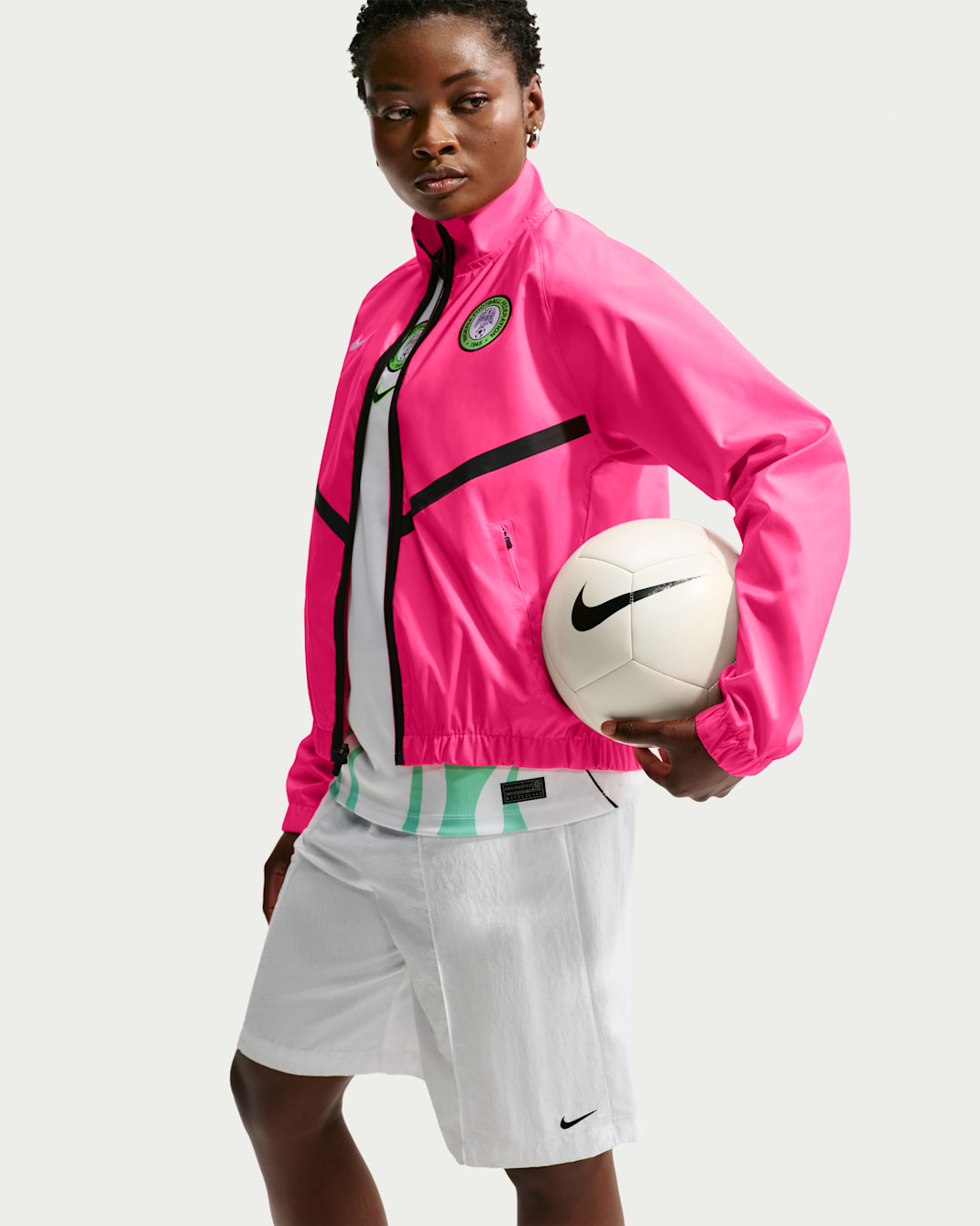 Nigeria Women's Nike Dri-FIT Soccer Anthem Jacket
