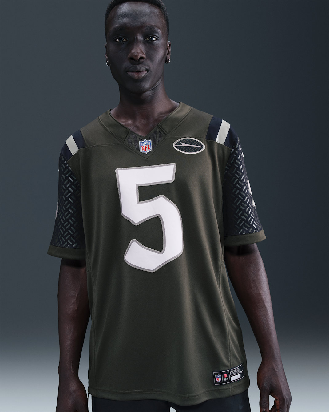 Garrett Wilson New York Jets Rivalries Collection Men's Nike Dri-FIT NFL Limited Jersey - Green