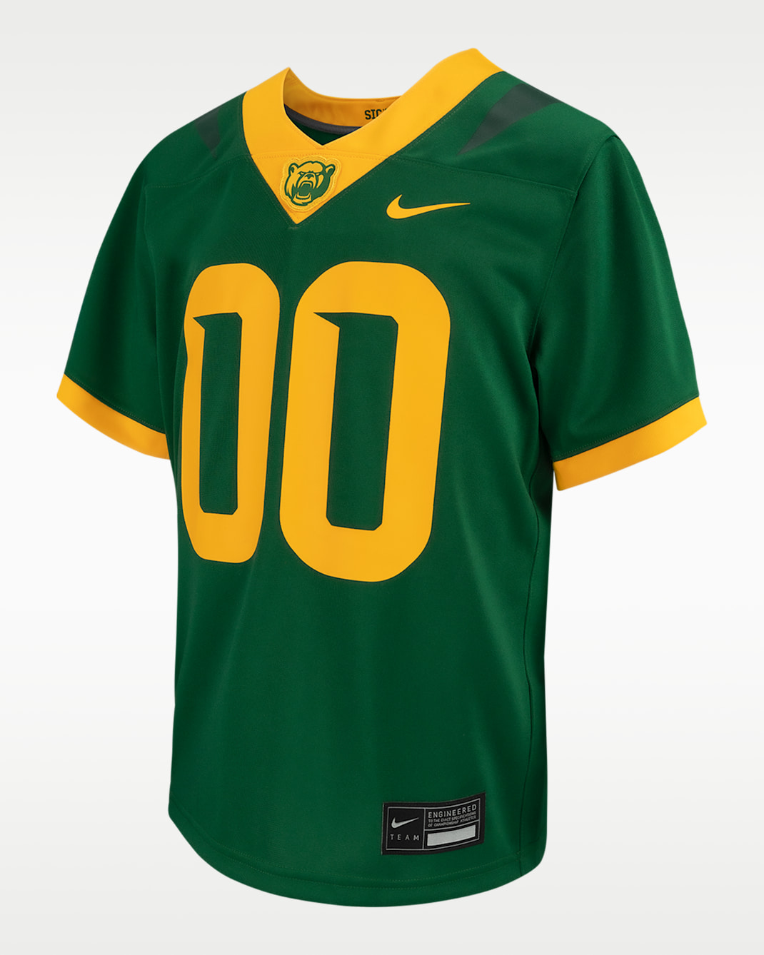 Baylor Big Kids' Nike College Untouchable Game Jersey - Green