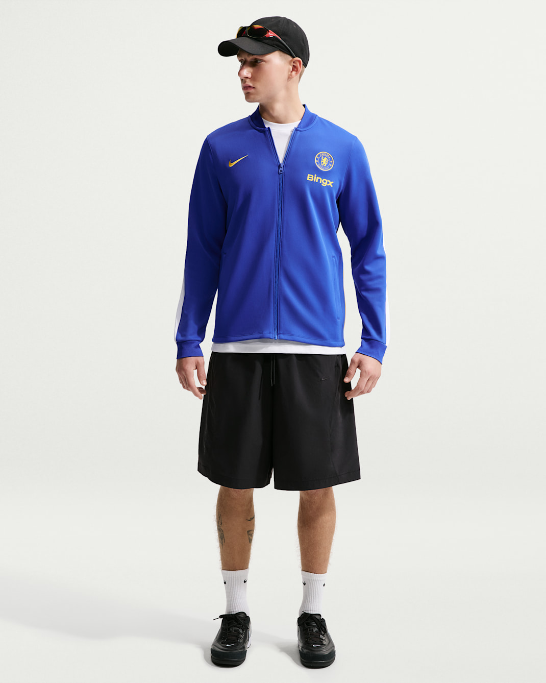 Chelsea FC Strike Men's Nike Dri-FIT Soccer Knit Track Jacket