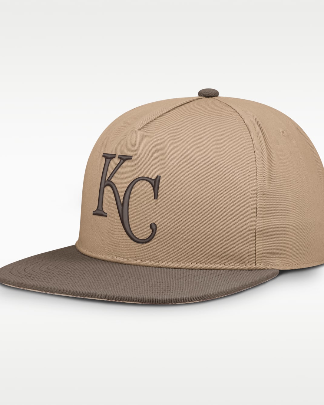 Gorra Nike de la MLB ajustable para hombre Kansas City Royals Statement - Café claro leyenda/Marrón