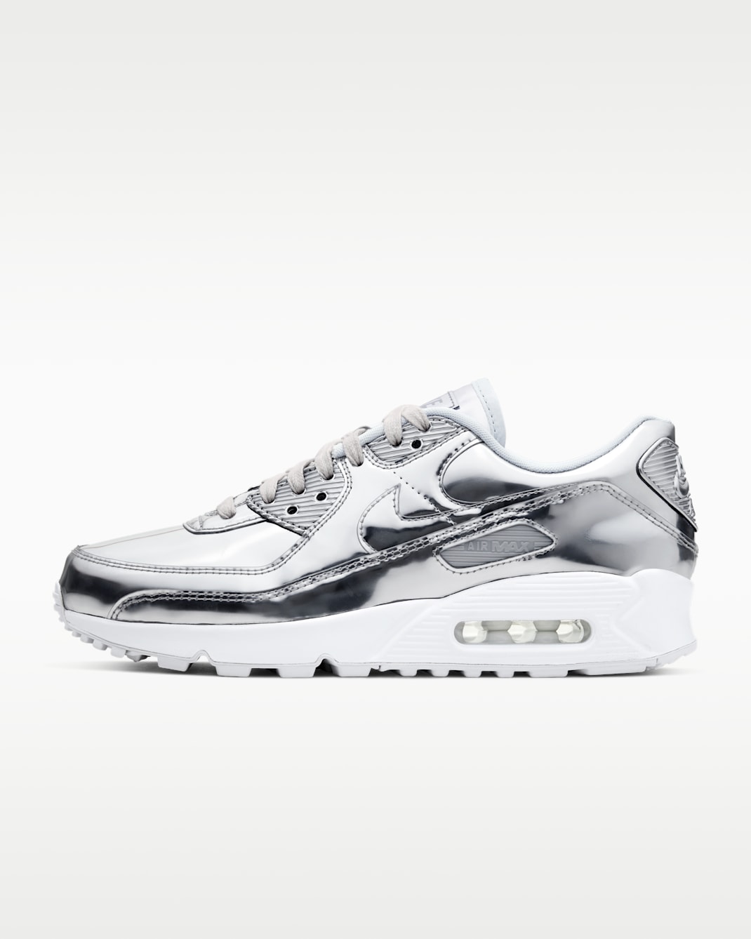 Nike Air Max 90 SP Schoen - Chrome/Pure Platinum/Wit/Chrome