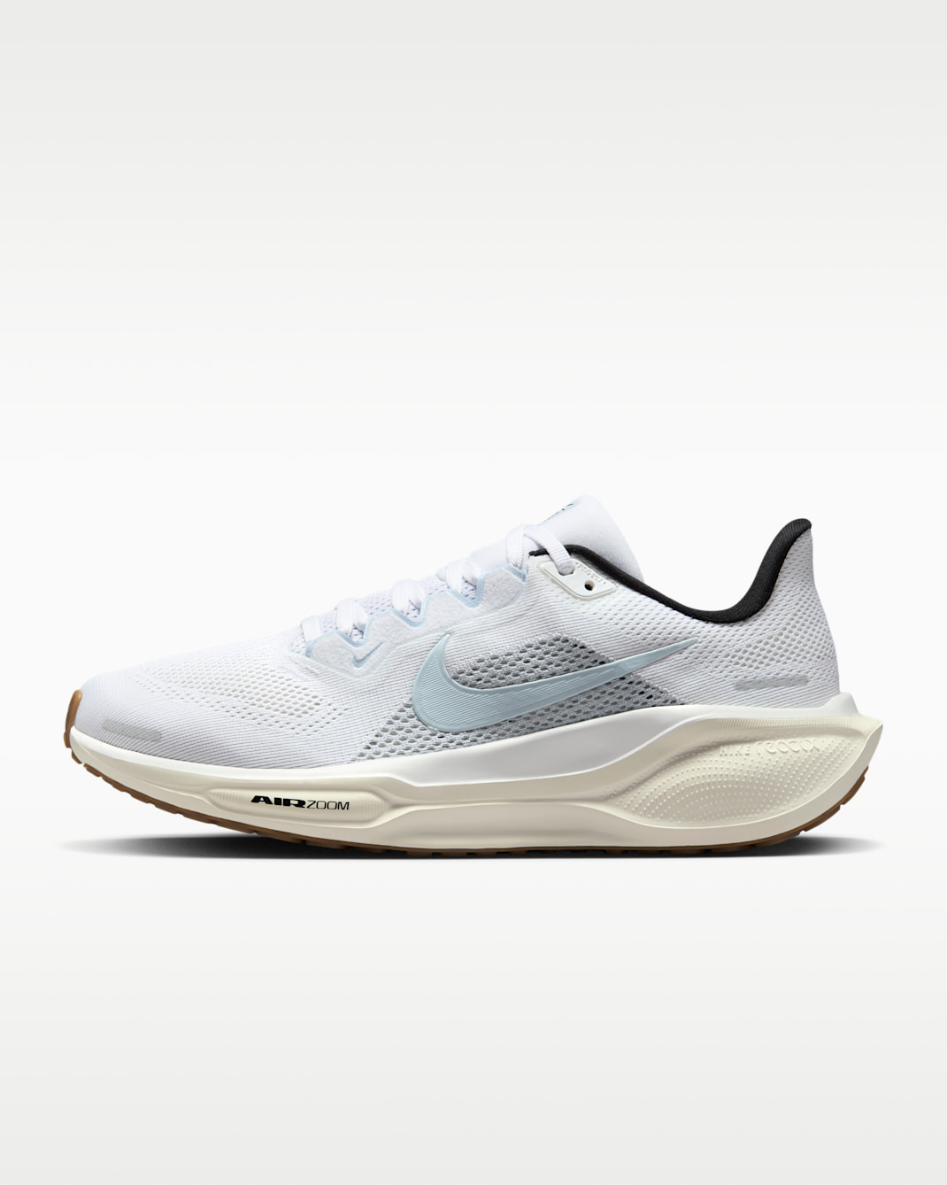 Nike Pegasus 41 Women's Road Running Shoes - White/Sail/Metallic Silver/Blue Tint