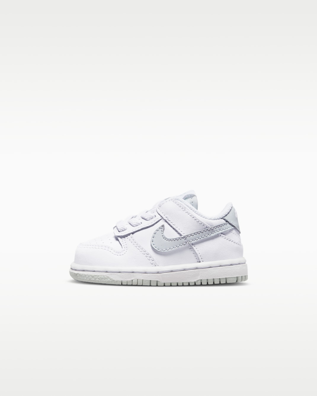 Nike Dunk Low Baby/Toddler Shoes - White/White/Pure Platinum
