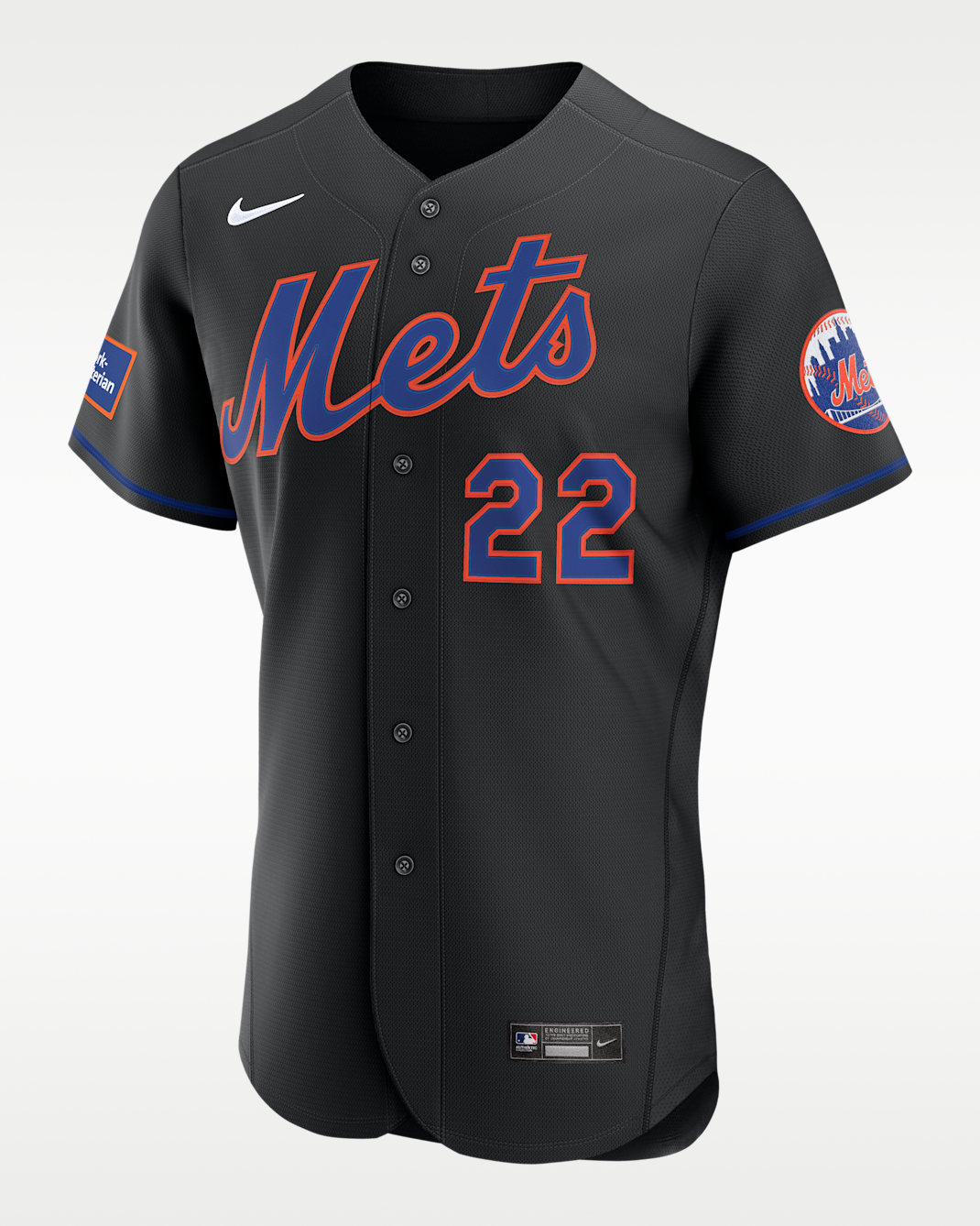 Juan Soto New York Mets Men's Nike MLB Authentic Jersey - Black