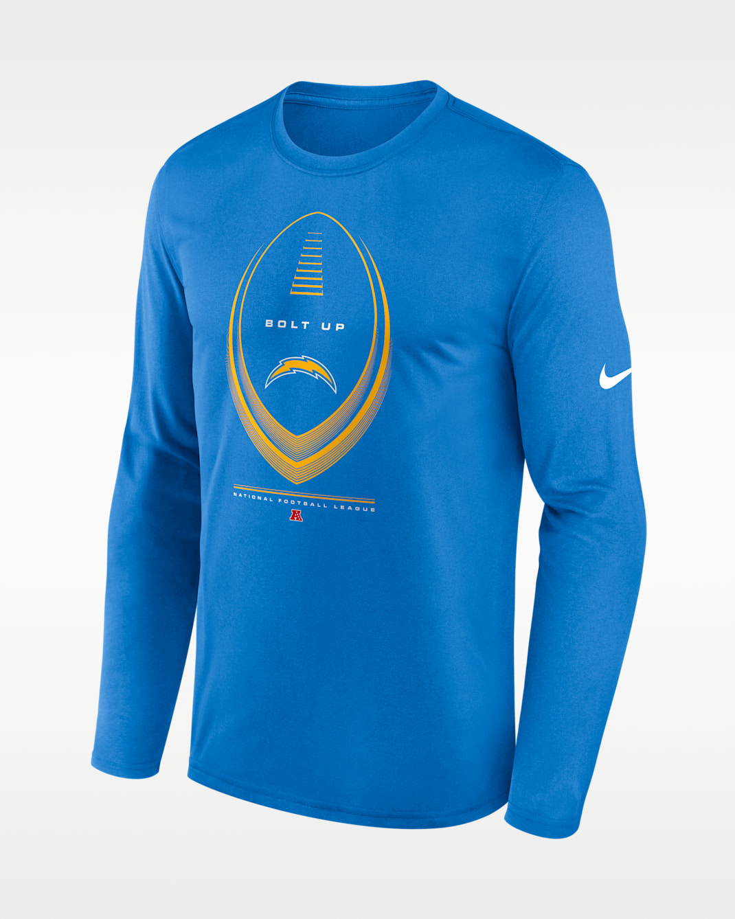 Los Angeles Chargers Legend Icon Men's Nike Dri-FIT NFL Long-Sleeve T-Shirt - Blue