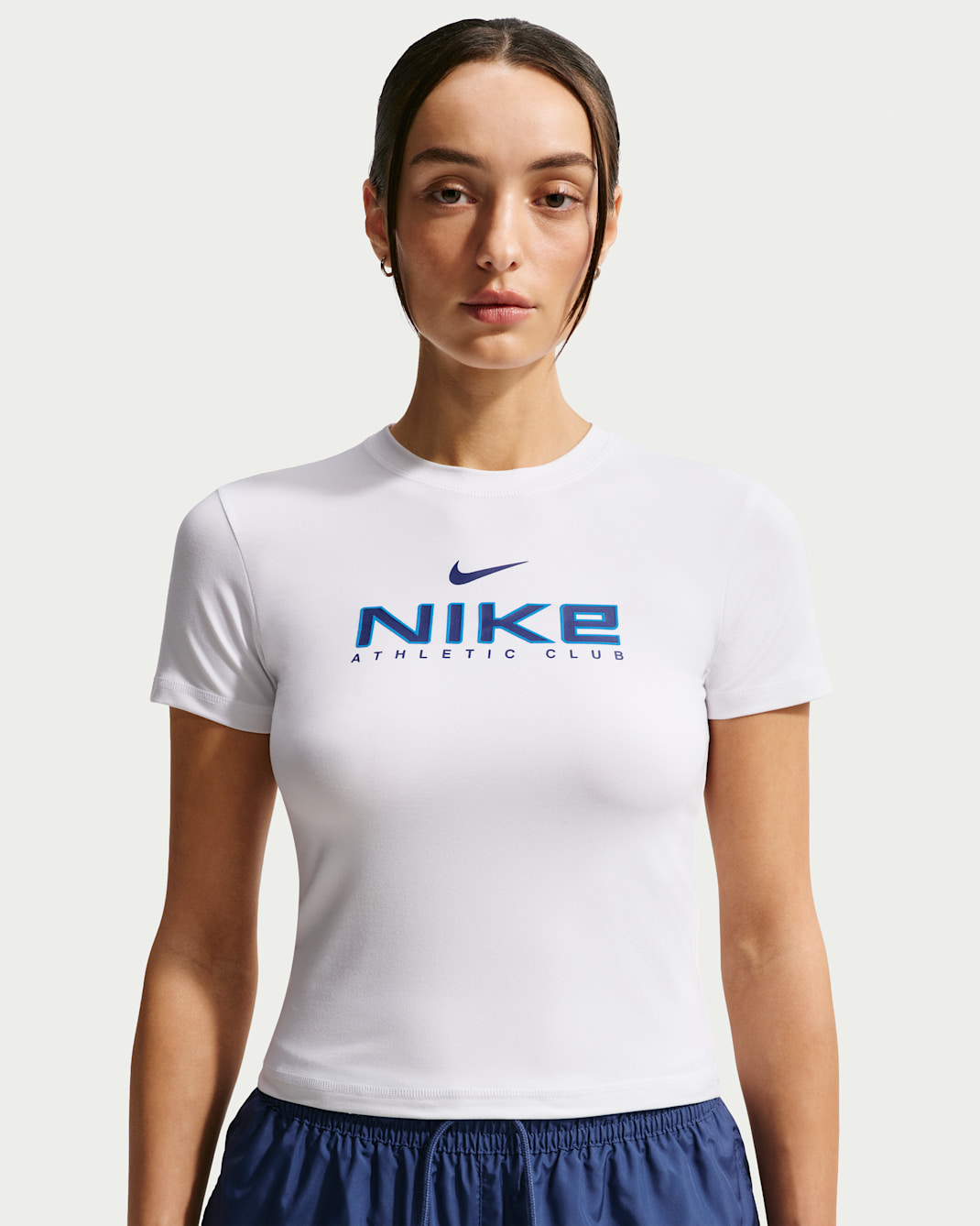 Nike Sportswear T-shirt met korte mouwen voor dames - Wit