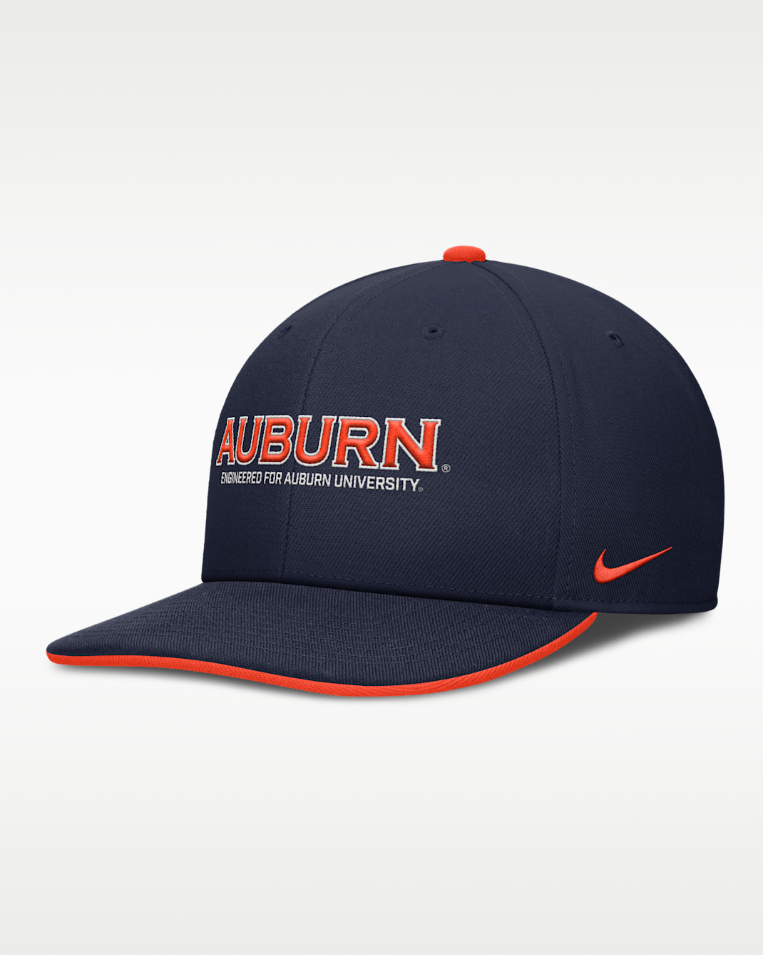 Gorra universitaria Nike Dri-FIT ajustable para hombre Auburn On-Field Pro - Azul marino