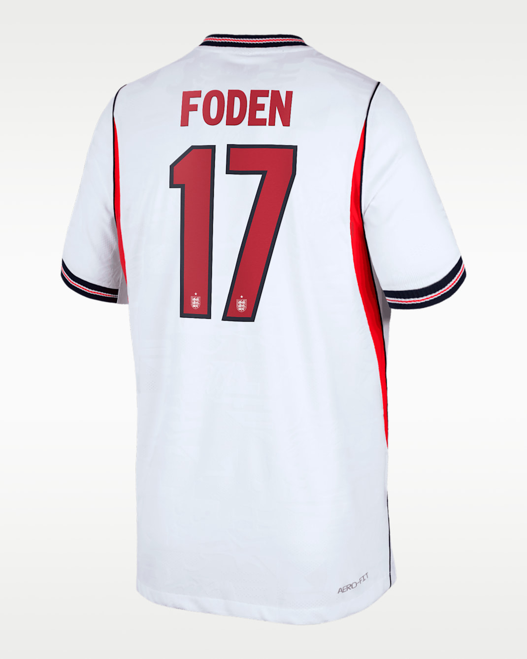 Phil Foden England National Team 2026 Match Home Big Kids' Nike Dri-FIT ADV Soccer Jersey - White