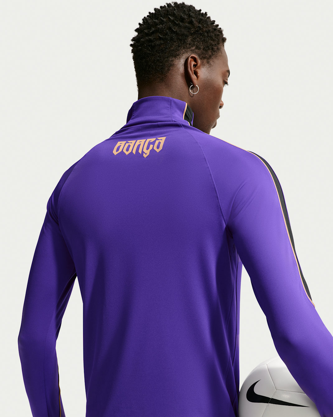 FC Barcelona Strike Away Men's Kobe Dri-FIT Soccer Knit Drill Top