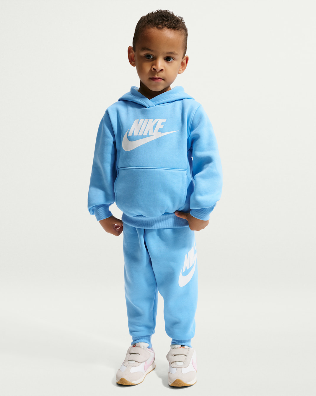 Nike 2-teiliges Club-Fleece-Set (Kleinkinder) - Football Blue