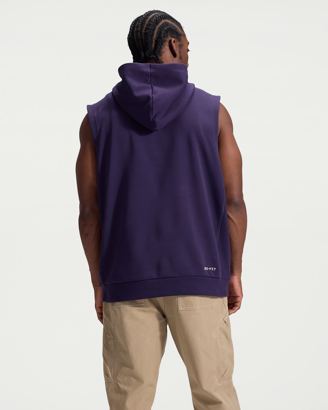 Minnesota Vikings Rivalries Collection Sideline Men's Nike Dri-FIT NFL Sleeveless Pullover Hoodie