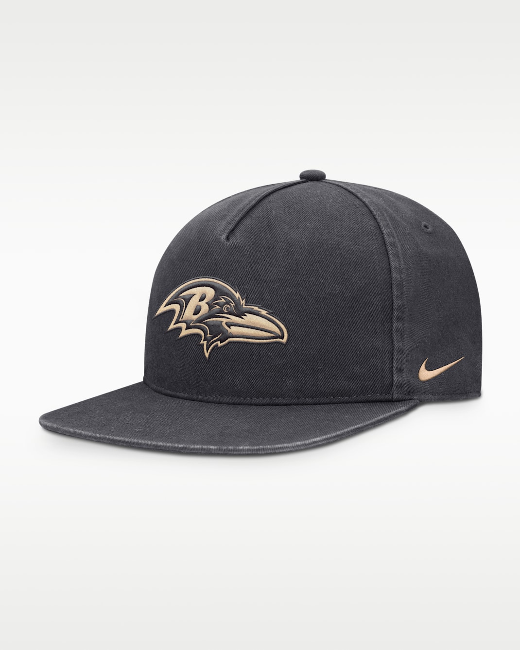 Gorra ajustable Nike de la NFL para hombre Baltimore Ravens Pro - Antracita