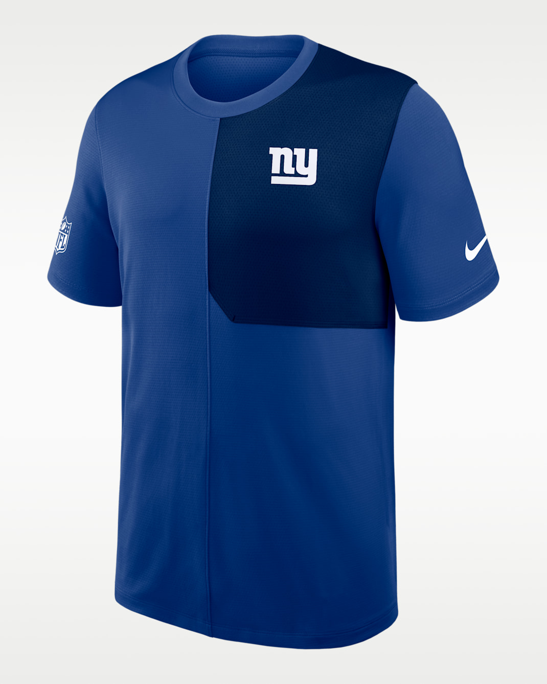 Playera Nike Dri-FIT de la NFL para hombre New York Giants Sideline Coach - Azul