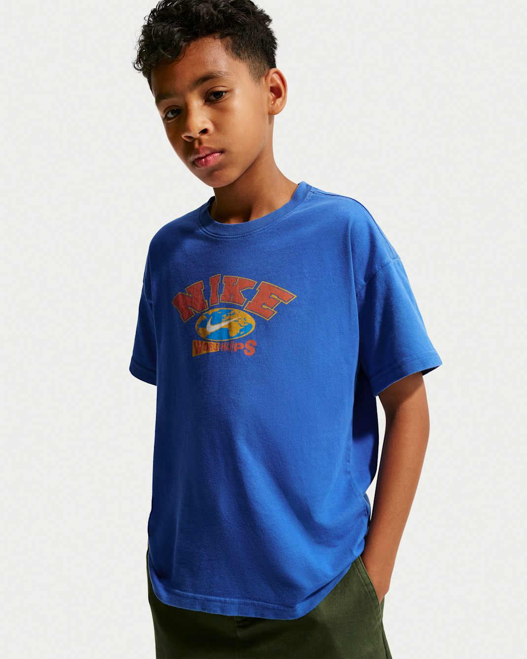 Nike Sportswear Big Kids' T-Shirt - Game Royal