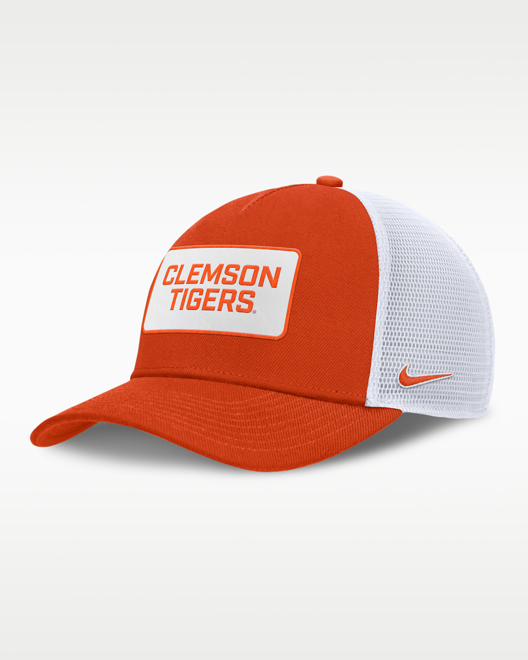 Clemson On-Field Rise Men's Nike College Trucker Adjustable Hat - Orange