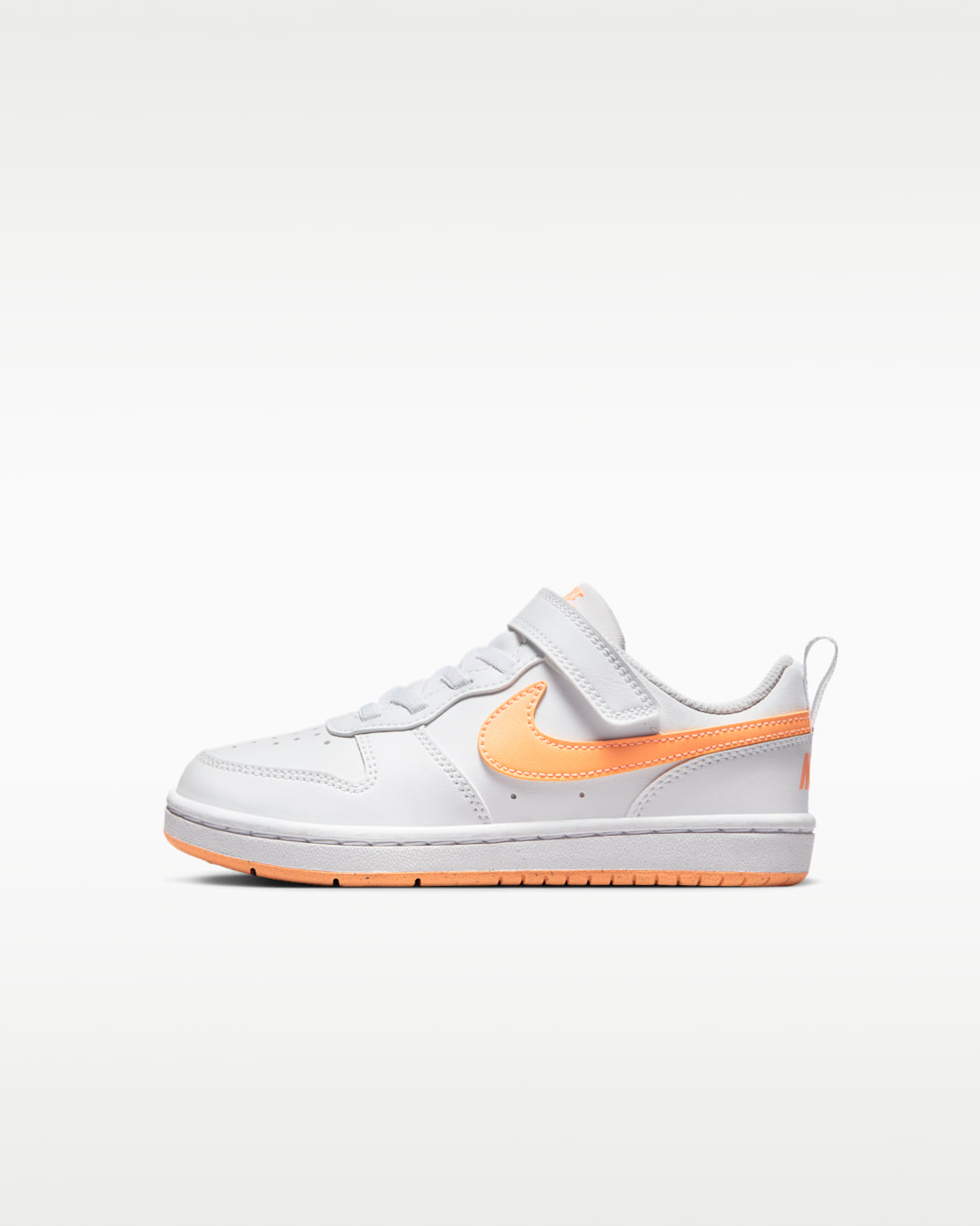 รองเท้าเด็กเล็ก Nike Court Borough Low Recraft - ขาว/ขาว/Peach Cream
