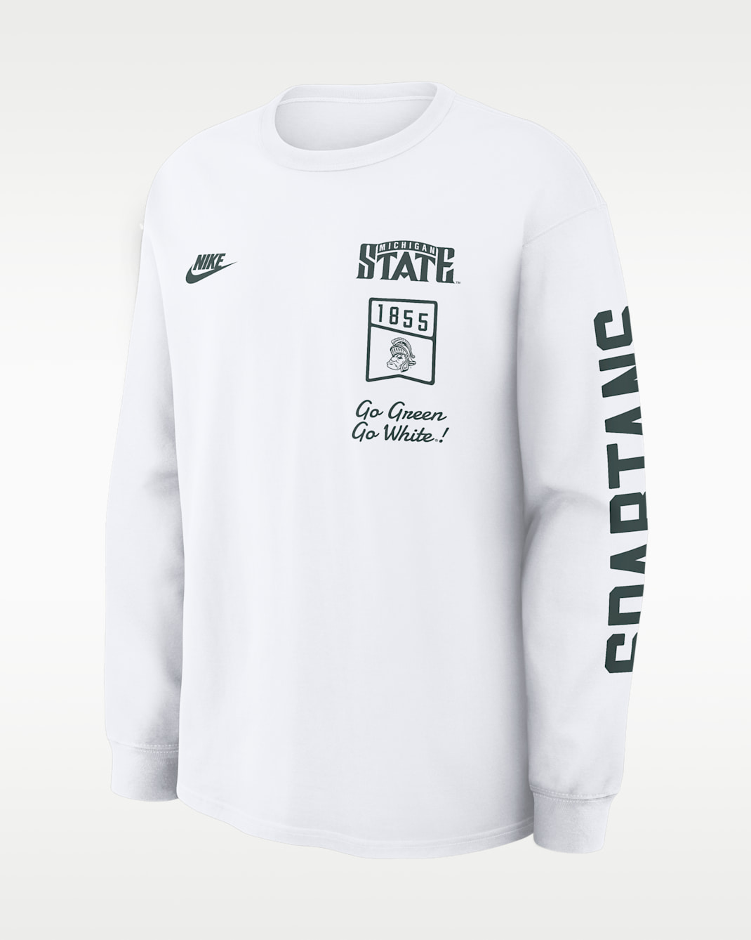 Michigan State Legacy Men's Nike College Long-Sleeve T-Shirt