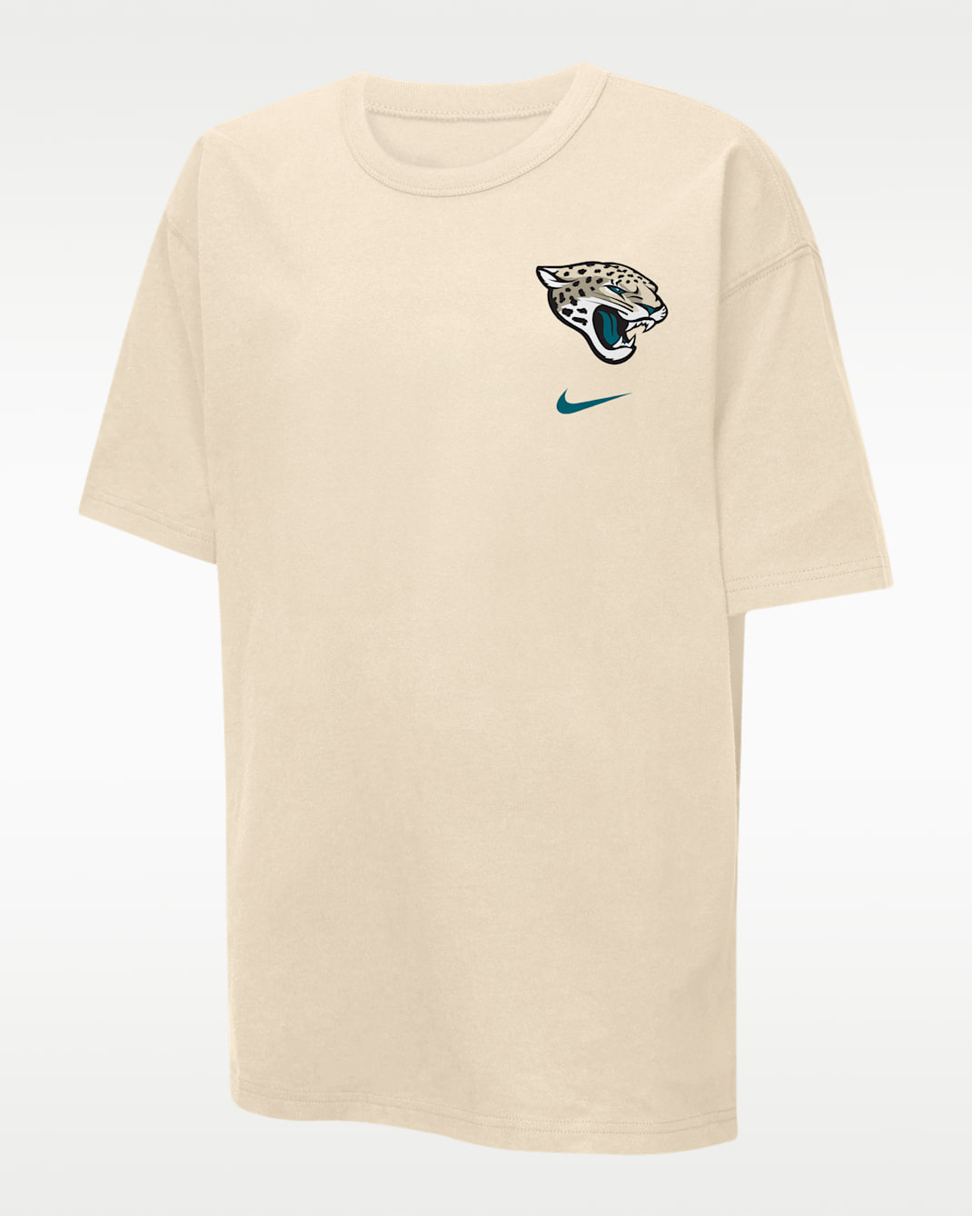 Jacksonville Jaguars Rivalries Collection Helmet Max90 Big Kids' Nike NFL T-Shirt - Cream