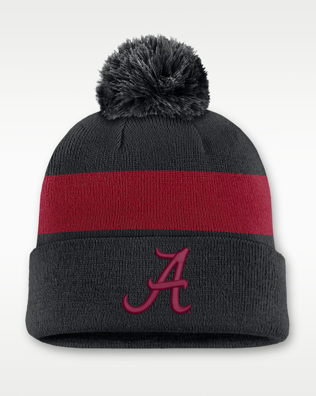 Alabama Peak Men's Nike College Cuffed Beanie - Black