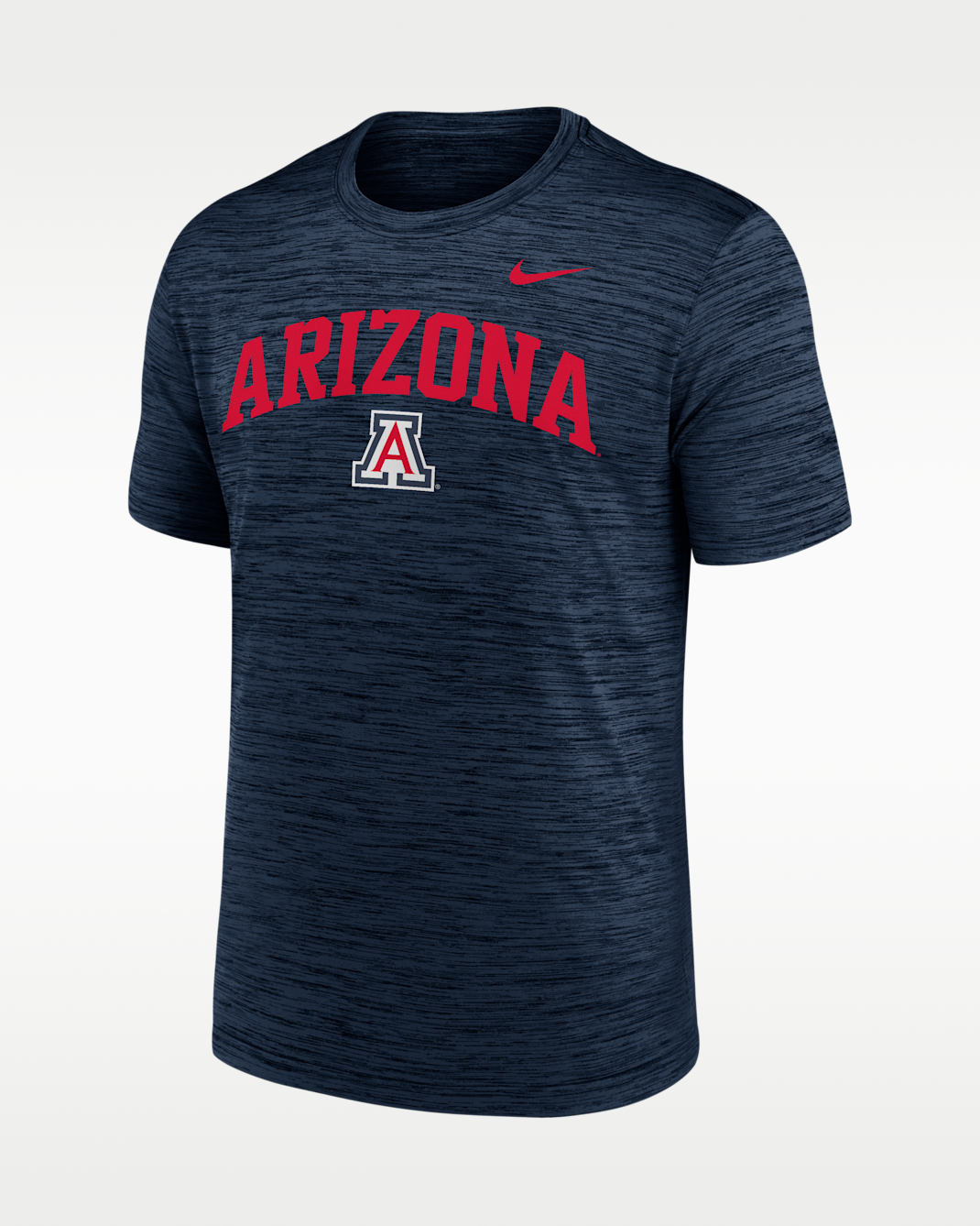 Arizona Primetime Arch Logo Velocity Men's Nike Dri-FIT College T-Shirt - Navy