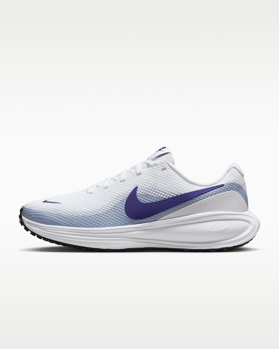 Tenis de correr en pavimento para mujer Nike Revolution 8 - Blanco/Fantasma/Negro/Morado cancha