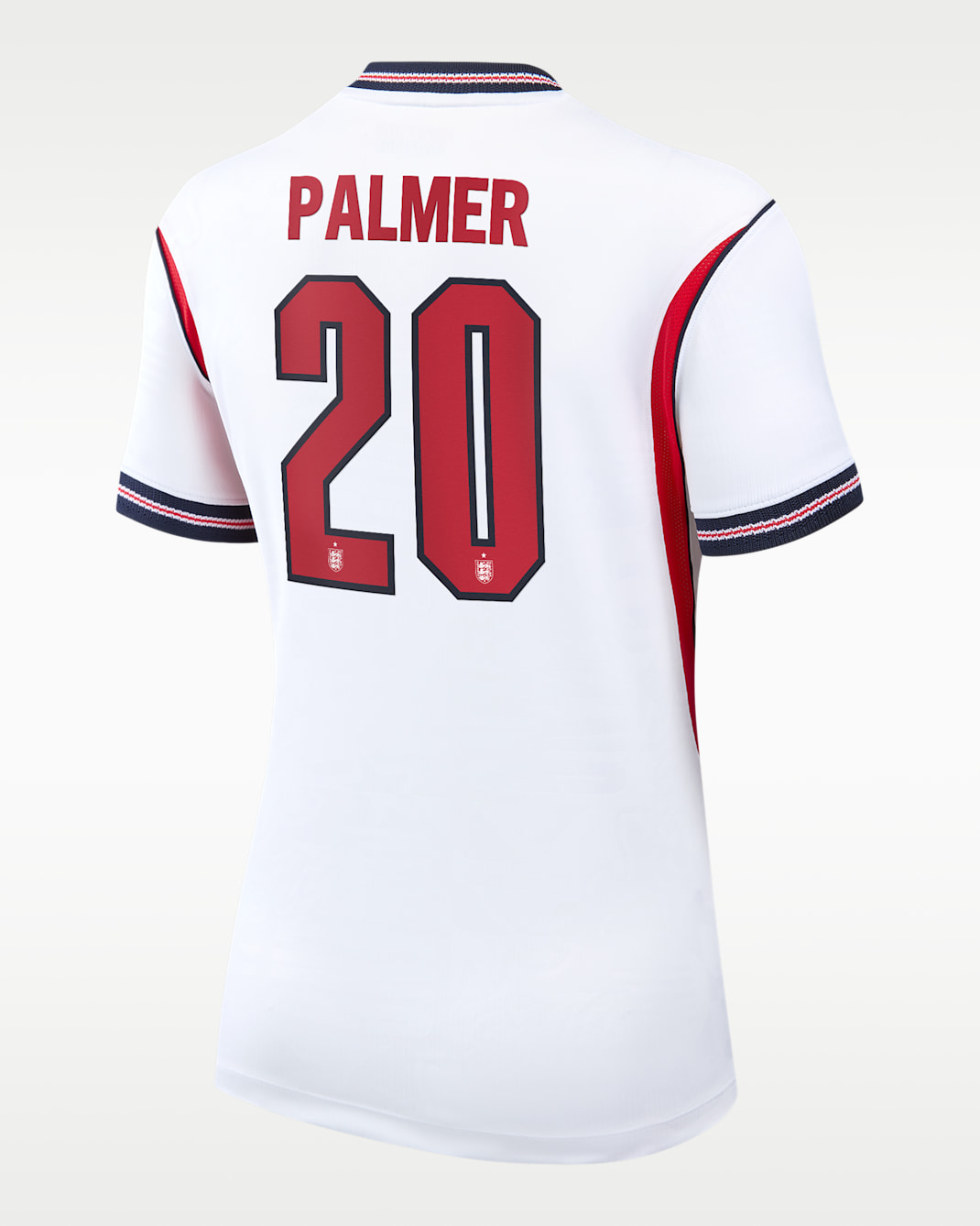 Jersey de fútbol Nike Dri-FIT para mujer Cole Palmer England National Team 2026 Stadium Home - Blanco