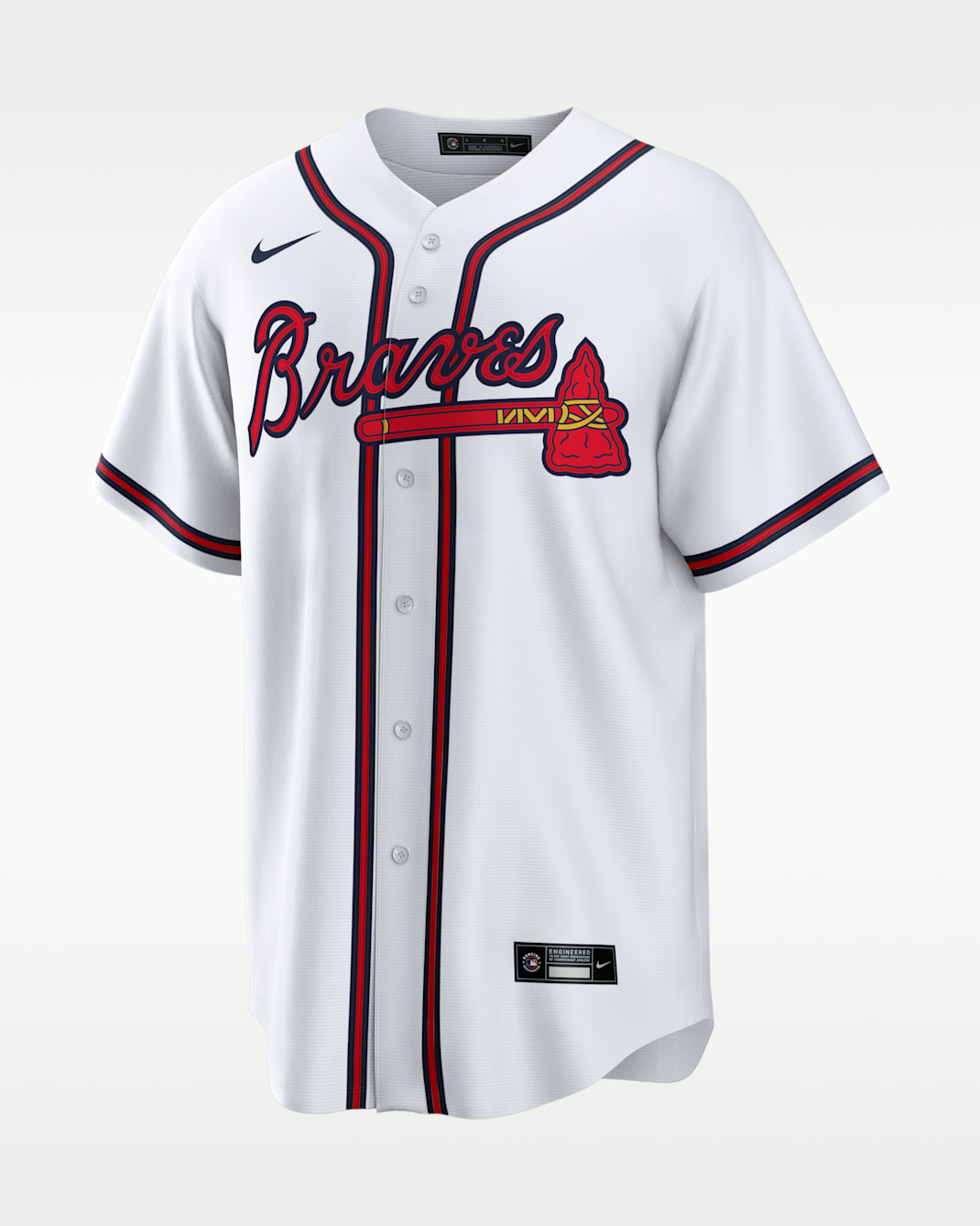 Chipper Jones Atlanta Braves Retired Men's Nike MLB Replica Jersey - White