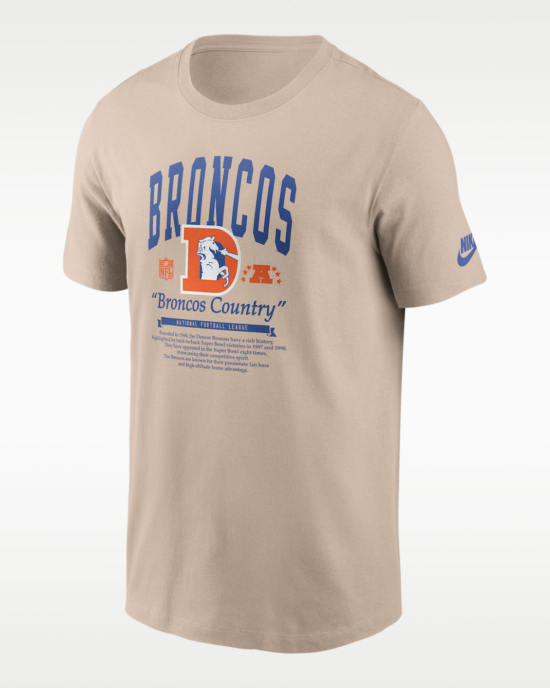 Denver Broncos Rewind Men's Nike NFL T-Shirt