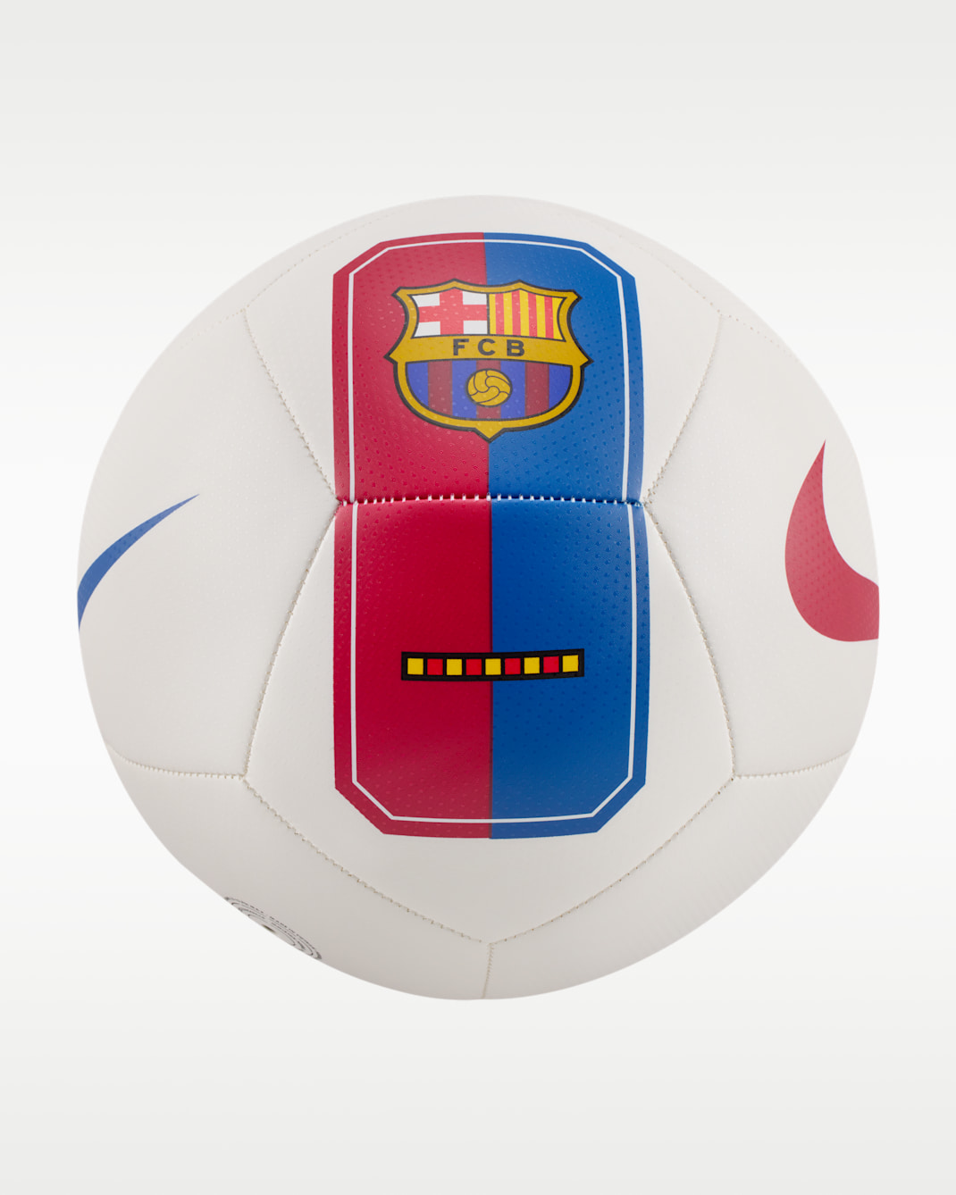 F.C. Barcelona 2026/27 Pitch Ball Nike Pitch Ball - White/Cardinal Red/Game Royal